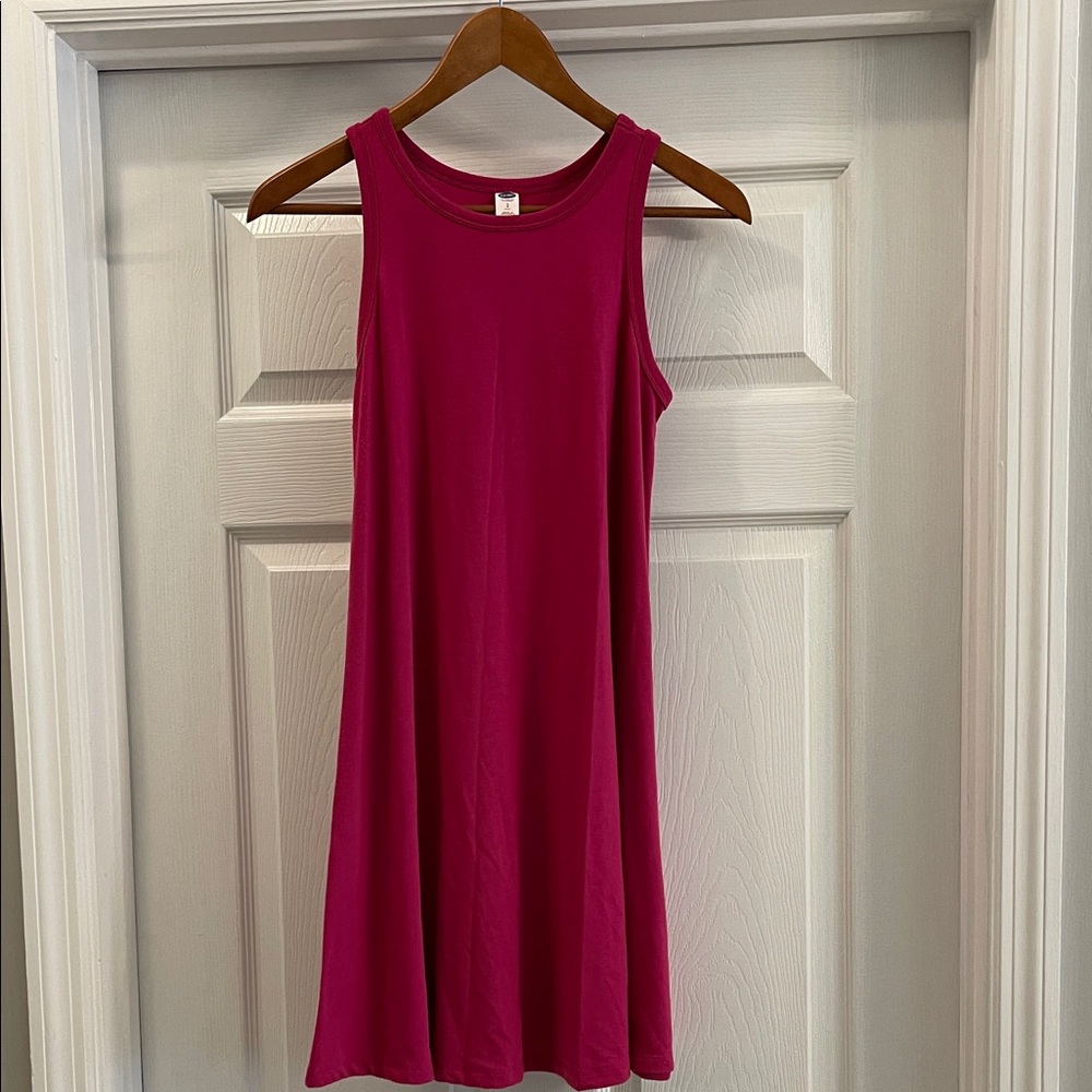 Old Navy Fuchsia Sleeveless Mini Dress Small